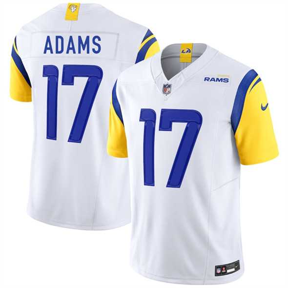 Men & Women & Youth Los Angeles Rams #17 Davante Adams White 2024 F.U.S.E. Vapor Untouchable Limited Stitched Jersey